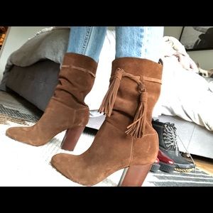 Vince Camuto Shoes - Vince Camino brown heeled boots Vince Camuto Shoes - Vince Camino brown heeled boots